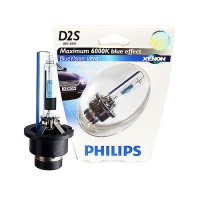 Автолампа ксеноновая PHILIPS D2S XENON BLUEVISION ULTRA 35W (2шт.)